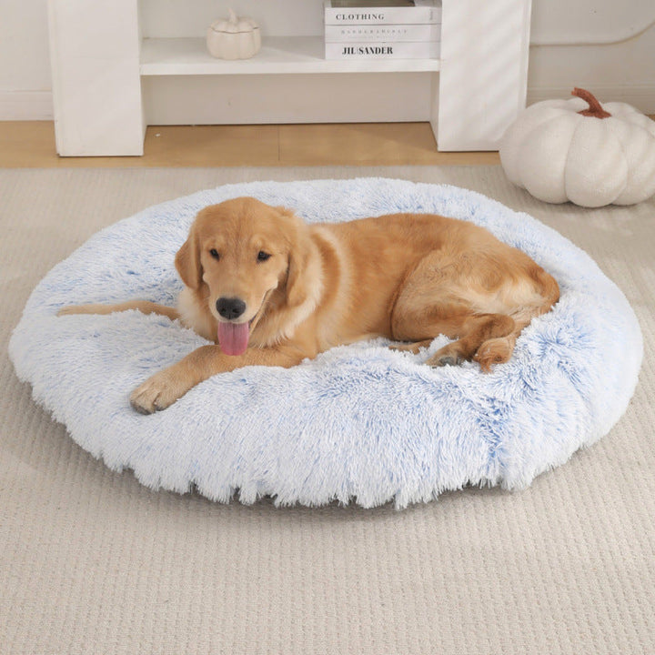 Round Plush Pet Mat Warm Sleeping Bed: The Ultimate Comfort for Your Beloved Pet