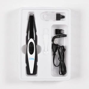 USB Rechargeable Pet Nail Hair Trimmer Grinder