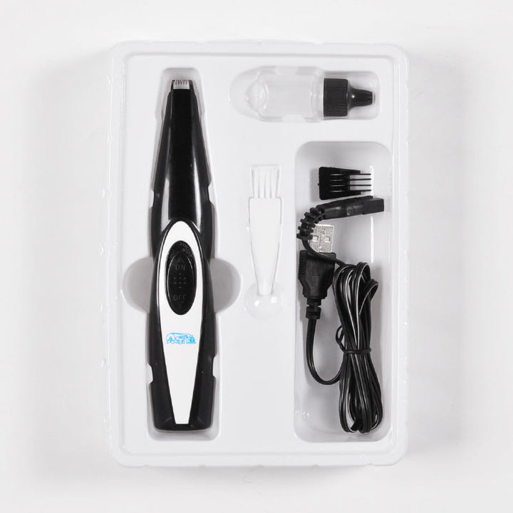 USB Rechargeable Pet Nail Hair Trimmer Grinder